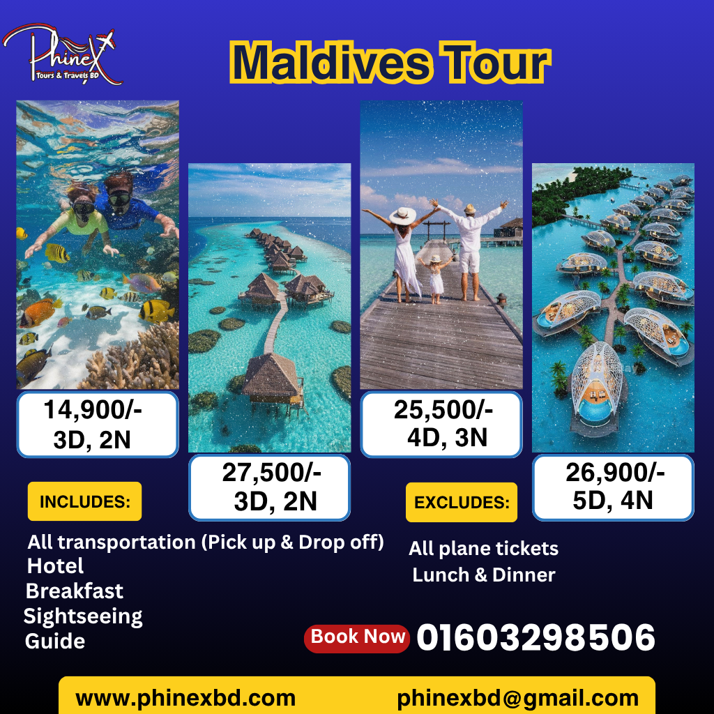 MALDIVES (hulhumale & maafushi)